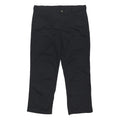 DICKIES Mens Cotton Blend Black Regular Straight Trousers W40 L30 Classic