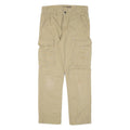 CARHARTT Cargo Workwear Mens Trousers Beige Relaxed Straight W31 L30