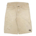 DICKIES Mens Shorts Beige Casual XL W32 Heavy Duty Workwear Cotton Blend