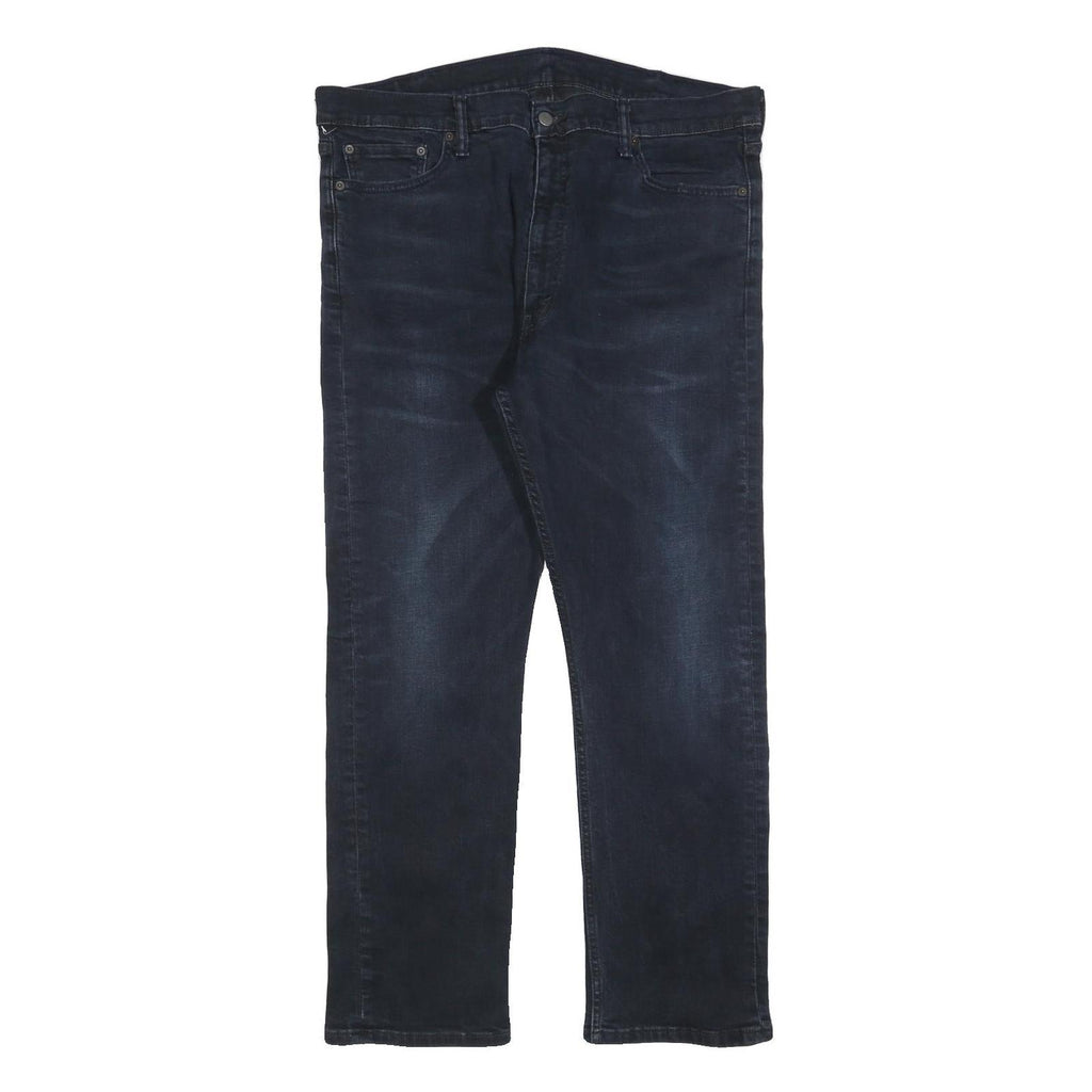 LEVI'S 513 Mens Jeans Blue Regular Straight Denim Medium W40 L30 Classic Fit Zip