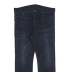 LEVI'S 513 Mens Jeans Blue Regular Straight Denim Medium W40 L30 Classic Fit Zip