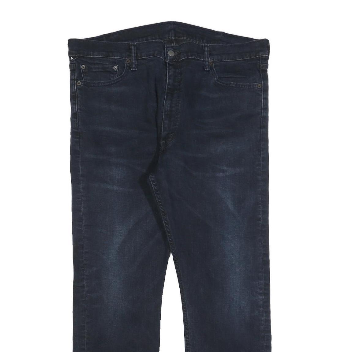 LEVI'S 513 Mens Jeans Blue Regular Straight Denim Medium W40 L30 Classic Fit Zip