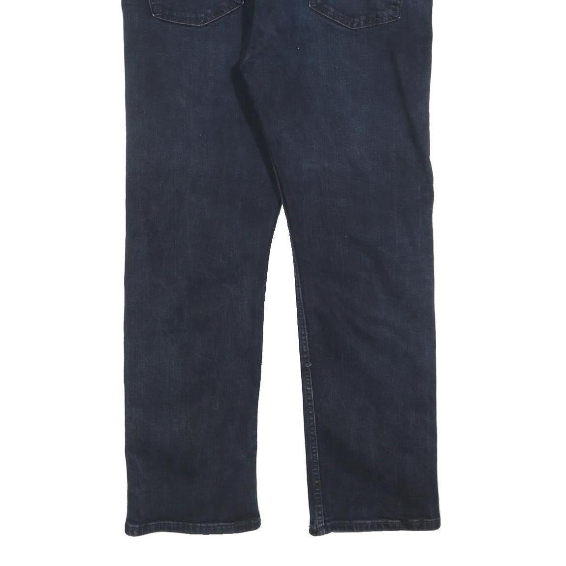 LEVI'S 513 Mens Jeans Blue Regular Straight Denim Medium W40 L30 Classic Fit Zip