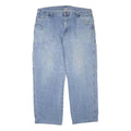 DICKIES Mens Jeans Blue Regular Straight Denim Medium W40 L28 Workwear