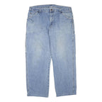 DICKIES Mens Jeans Blue Regular Straight Denim Medium W40 L28 Workwear