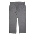 DICKIES Mens Cotton Blend Grey Relaxed Straight Trousers W38 L30 Workwear