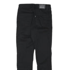 LEVI'S Womens Slim Slim Black Denim Jeans W26 L26 Stylish Zip Closure