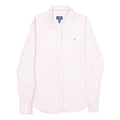 GANT Womens Pink Shirt UK 10 Cotton Blend Button Down Long Sleeve Fitted