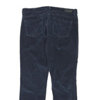 CALVIN KLEIN JEANS Mens Cotton Blend Navy Regular Fit Straight Trousers W33 L29