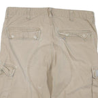 CARHARTT Mens Shorts Beige Casual Cargo M W34 Workwear Cotton Blend
