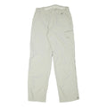 5C Mens Polyester Blend Beige Regular Zip Trousers Cargo Pocket W30 L30