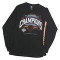GENUINE MERCHANDISE Mens Black San Francisco Giants Graphic T-Shirt M Long