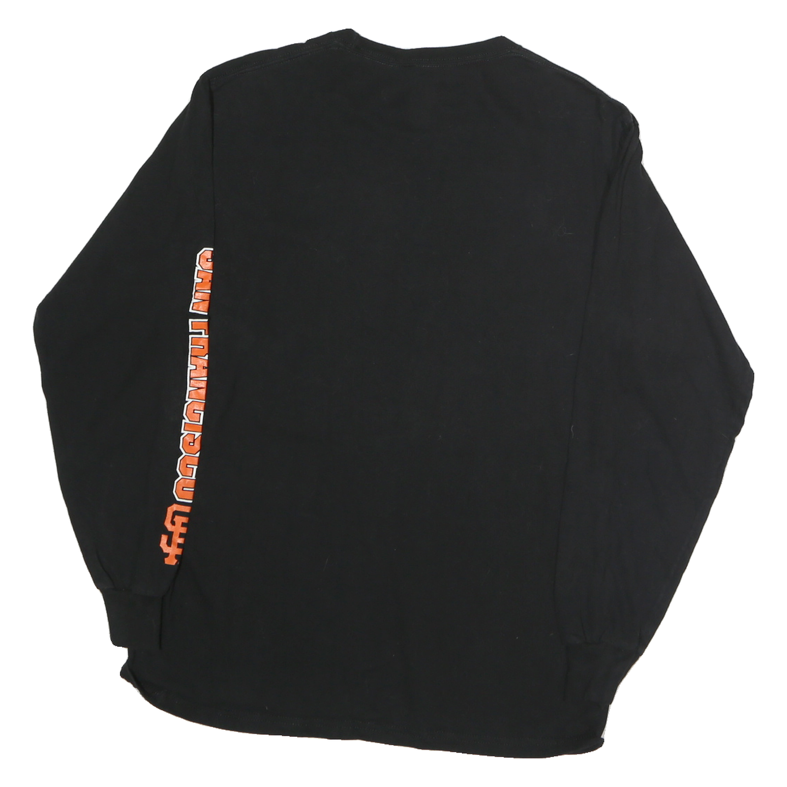GENUINE MERCHANDISE Mens Black San Francisco Giants Graphic T-Shirt M Long