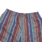 COLMAR Mens Shorts Multi Colour Striped Casual L W30 Lightweight