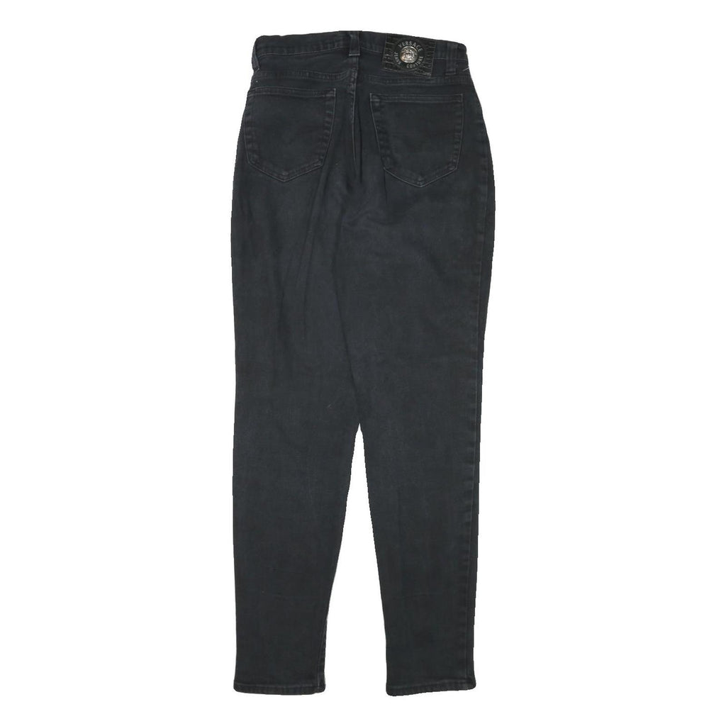 VERSACE JEANS COUTURE Womens Jeans Black Slim Skinny Denim W25 L28 Fashion