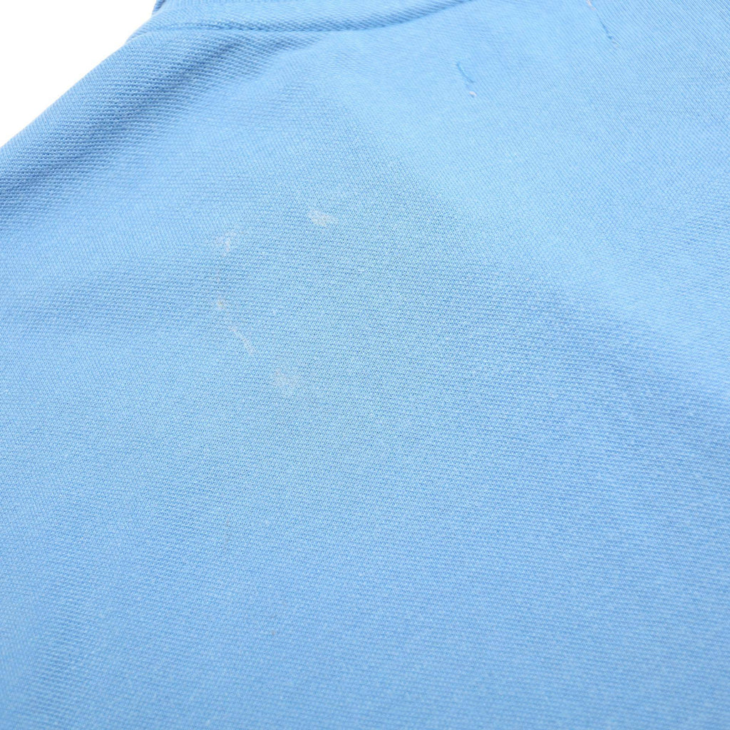 KAPPA Mens Blue Short Sleeve Plain XL Cotton Blend Polo Shirt Casual Basic