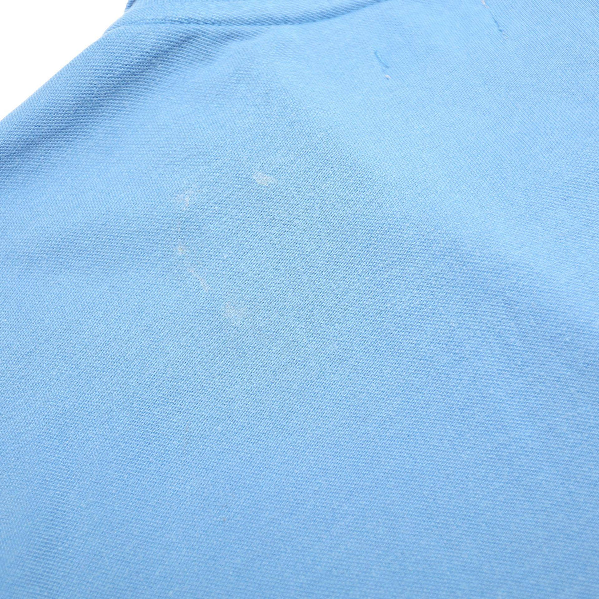 KAPPA Mens Blue Short Sleeve Plain XL Cotton Blend Polo Shirt Casual Basic
