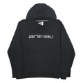 ANIMAL Womens Black Hoodie UK 14 Cotton Blend Pullover Casual Sweatshirt