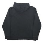 ANIMAL Womens Black Hoodie UK 14 Cotton Blend Pullover Casual Sweatshirt