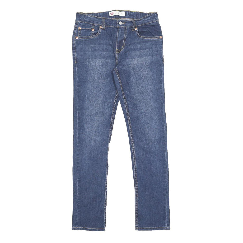 LEVI'S 512 TAPERED Boys Jeans Blue Slim Tapered Denim Medium W29 L29