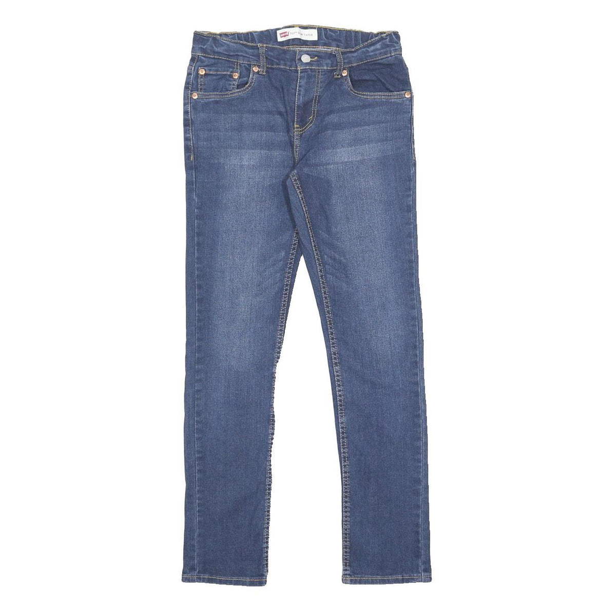 LEVI'S 512 TAPERED Boys Jeans Blue Slim Tapered Denim Medium W29 L29