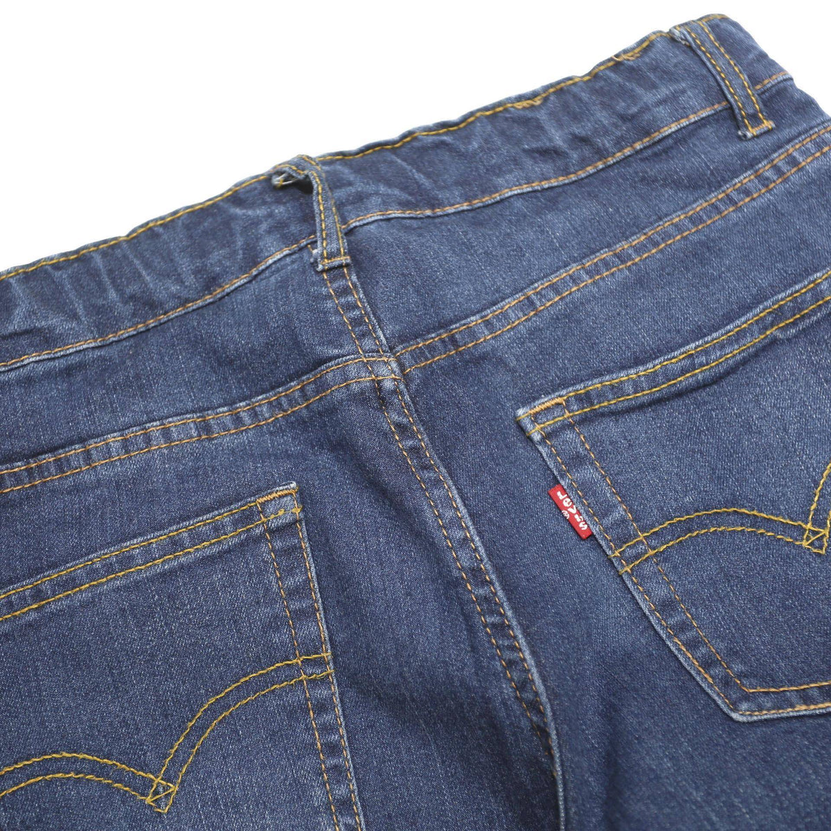 LEVI'S 512 TAPERED Boys Jeans Blue Slim Tapered Denim Medium W29 L29