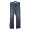 TRUE RELIGION Womens Jeans Blue Slim Skinny Denim Light W28 L31 Classic Zip