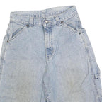 RIDERS Womens Light Blue Denim Casual Shorts XS W26 Cotton Blend Relaxed Fit