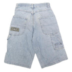 RIDERS Womens Light Blue Denim Casual Shorts XS W26 Cotton Blend Relaxed Fit