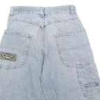 RIDERS Womens Light Blue Denim Casual Shorts XS W26 Cotton Blend Relaxed Fit