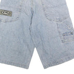 RIDERS Womens Light Blue Denim Casual Shorts XS W26 Cotton Blend Relaxed Fit