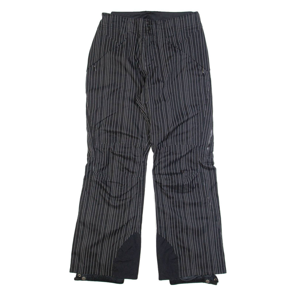 COLUMBIA Womens Snow Pants Black Straight S W30 L30