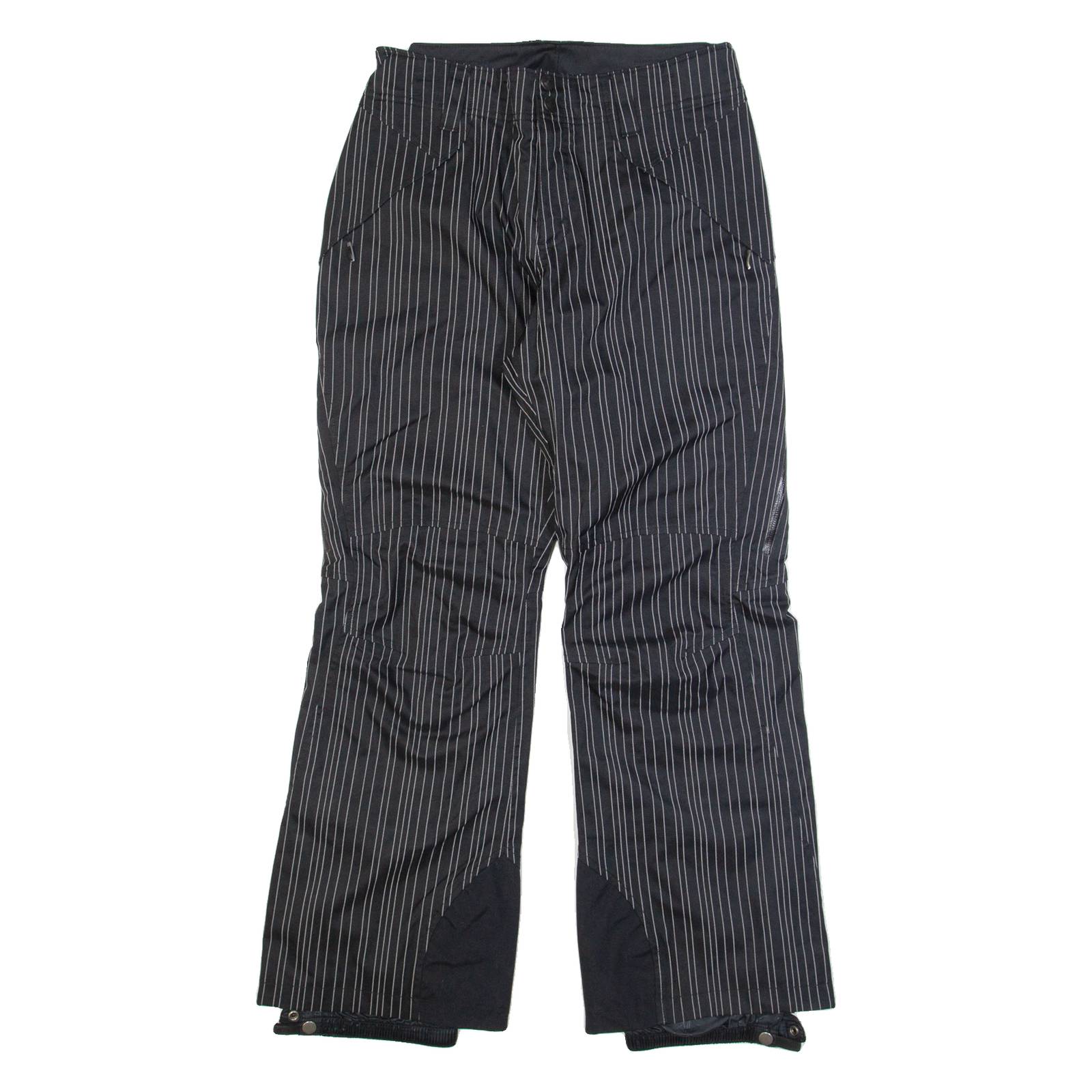 COLUMBIA Womens Snow Pants Black Straight S W30 L30