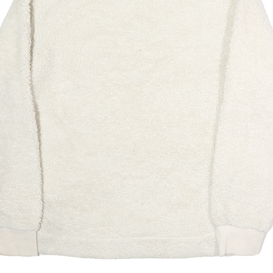 CALVIN KLEIN Womens White Plain Pullover Crew Neck Jumper S Soft Warm