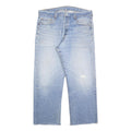 LEVI'S 501XX Mens Jeans Blue Regular Straight Denim Light W38 L28 Button