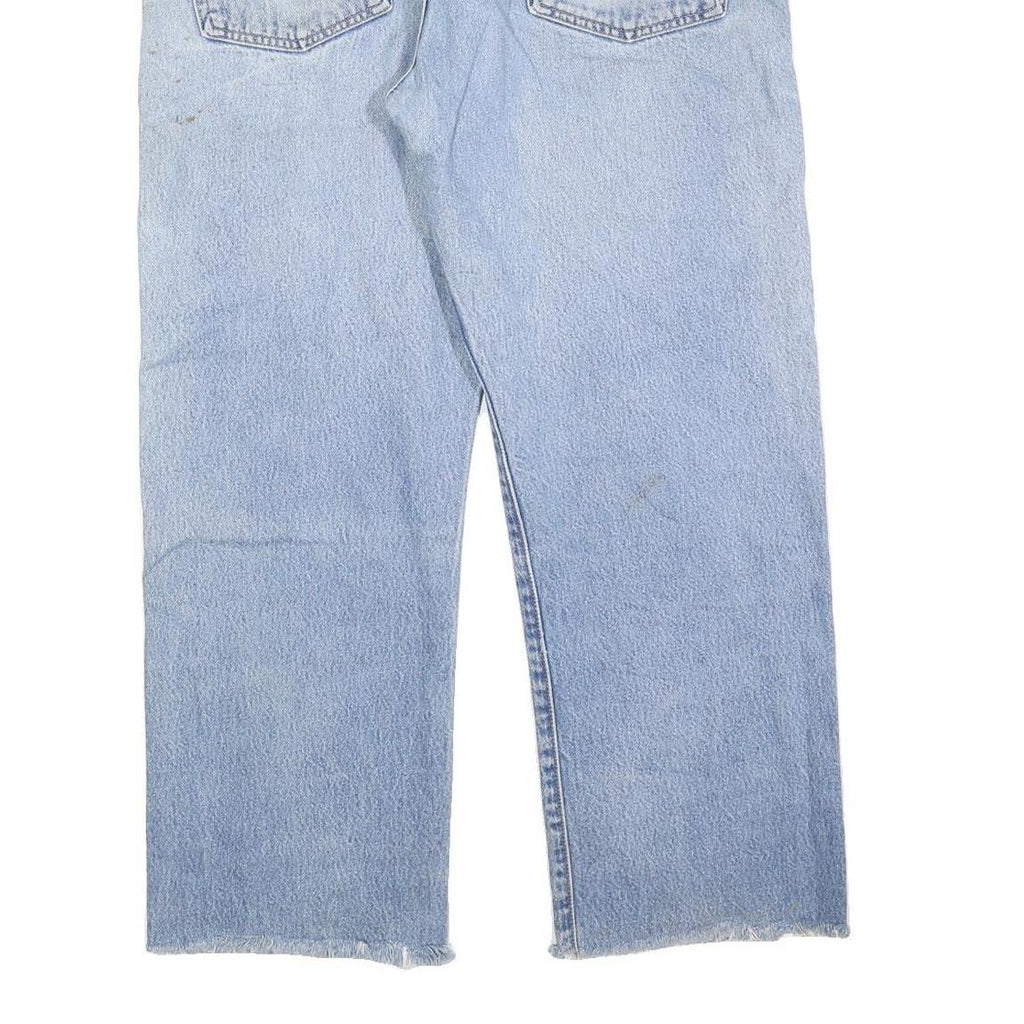 LEVI'S 501XX Mens Jeans Blue Regular Straight Denim Light W38 L28 Button