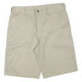 DICKIES Mens Shorts Beige Casual Plain XL W40 Polyester Blend Workwear