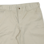 DICKIES Mens Shorts Beige Casual Plain XL W40 Polyester Blend Workwear