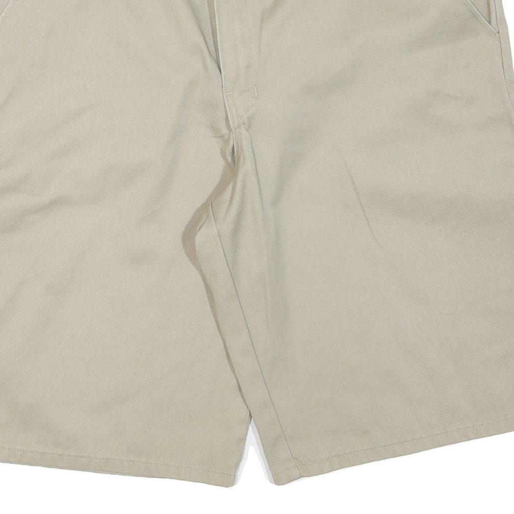 DICKIES Mens Shorts Beige Casual Plain XL W40 Polyester Blend Workwear