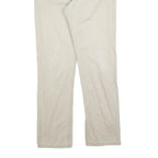 LEVI'S Mens Regular Fit Beige Cotton Blend Trousers W32 L34 Casual Zip Closure