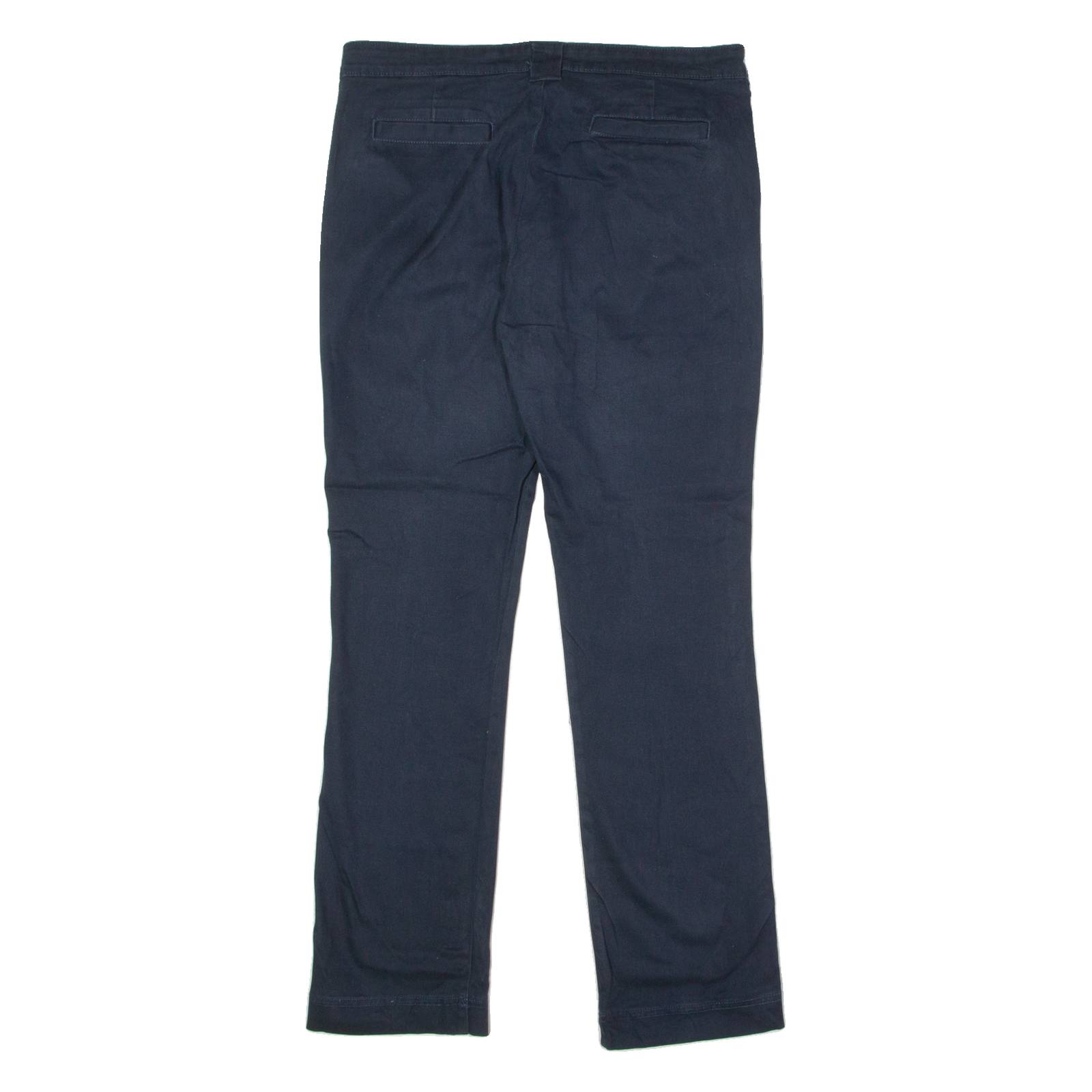 DICKIES Workwear Chino Womens Trousers Black Regular Straight W34 L31