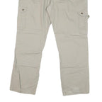 CARHARTT Mens Beige Regular Fit Cargo Denim Jeans W38 L31 Workwear