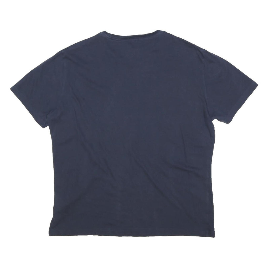 VIVIENNE WESTWOOD Mens Navy Blue Graphic T-Shirt XL Short Sleeve Crew Neck