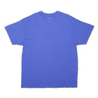 NBA Mens Blue Warriors Graphic T-Shirt XL Short Sleeve Crew Neck Cotton Blend