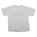 REEBOK Mens Grey Pittsburgh Steelers Football Graphic T-Shirt XL Crew Neck Short