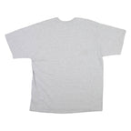 REEBOK Mens Grey Pittsburgh Steelers Football Graphic T-Shirt XL Crew Neck Short