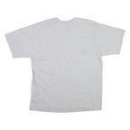 REEBOK Mens Grey Pittsburgh Steelers Football Graphic T-Shirt XL Crew Neck Short