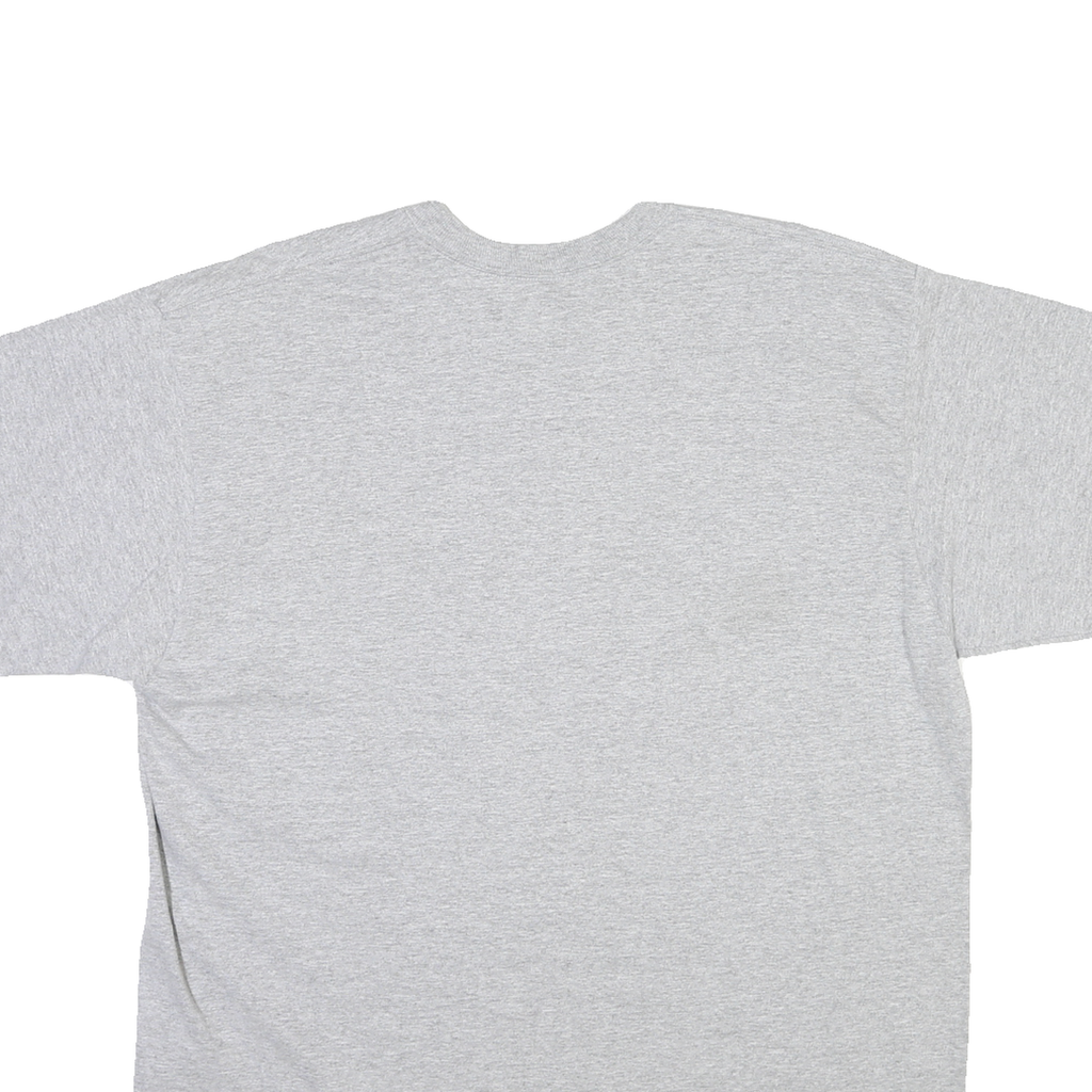 REEBOK Mens Grey Pittsburgh Steelers Football Graphic T-Shirt XL Crew Neck Short