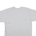 REEBOK Mens Grey Pittsburgh Steelers Football Graphic T-Shirt XL Crew Neck Short