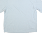 ADIDAS Womens Blue T-Shirt UK 10 Short Sleeve Crew Neck Logo Casual